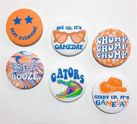 game day sorority buttons